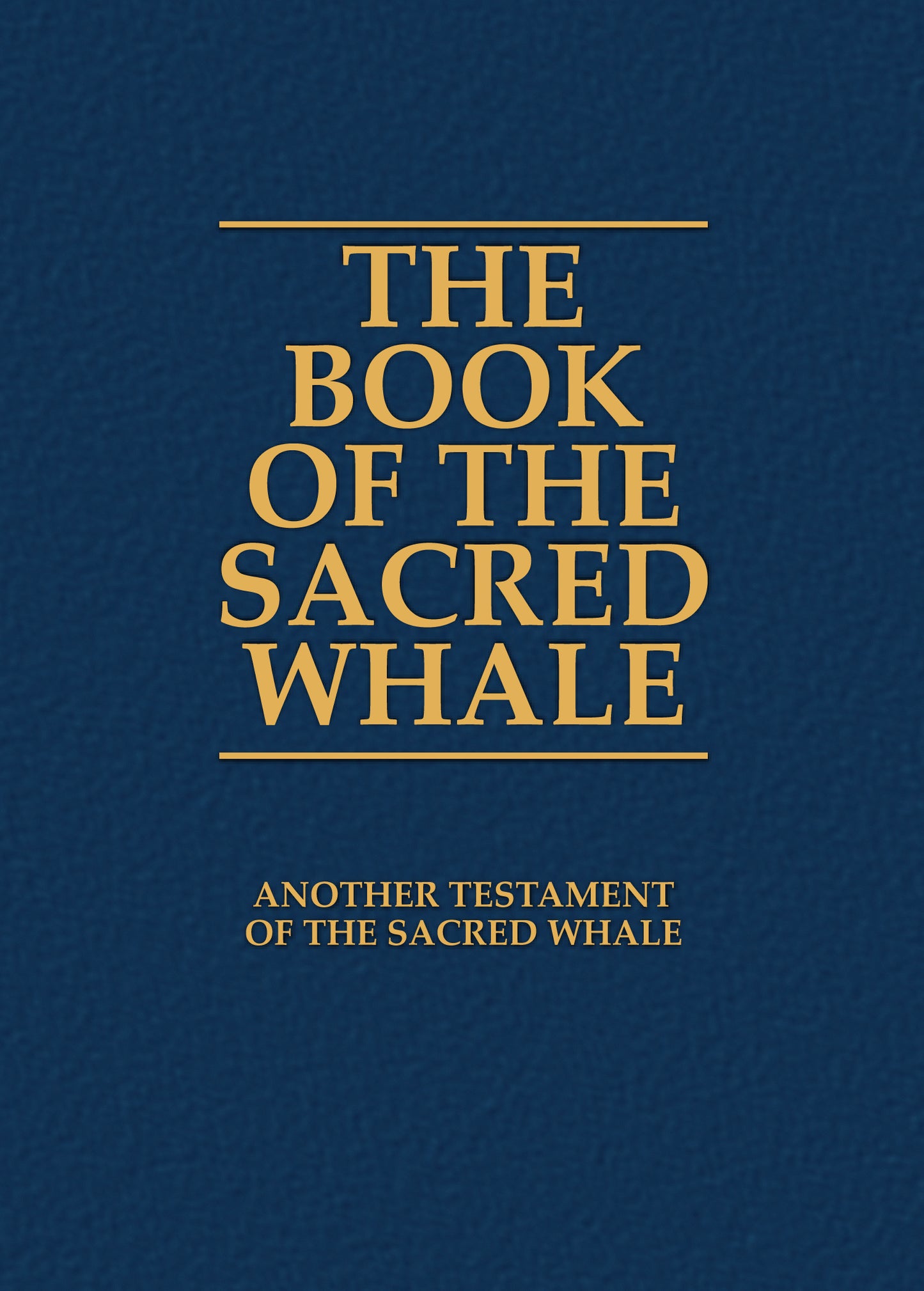 The Book of the Sacred Whale