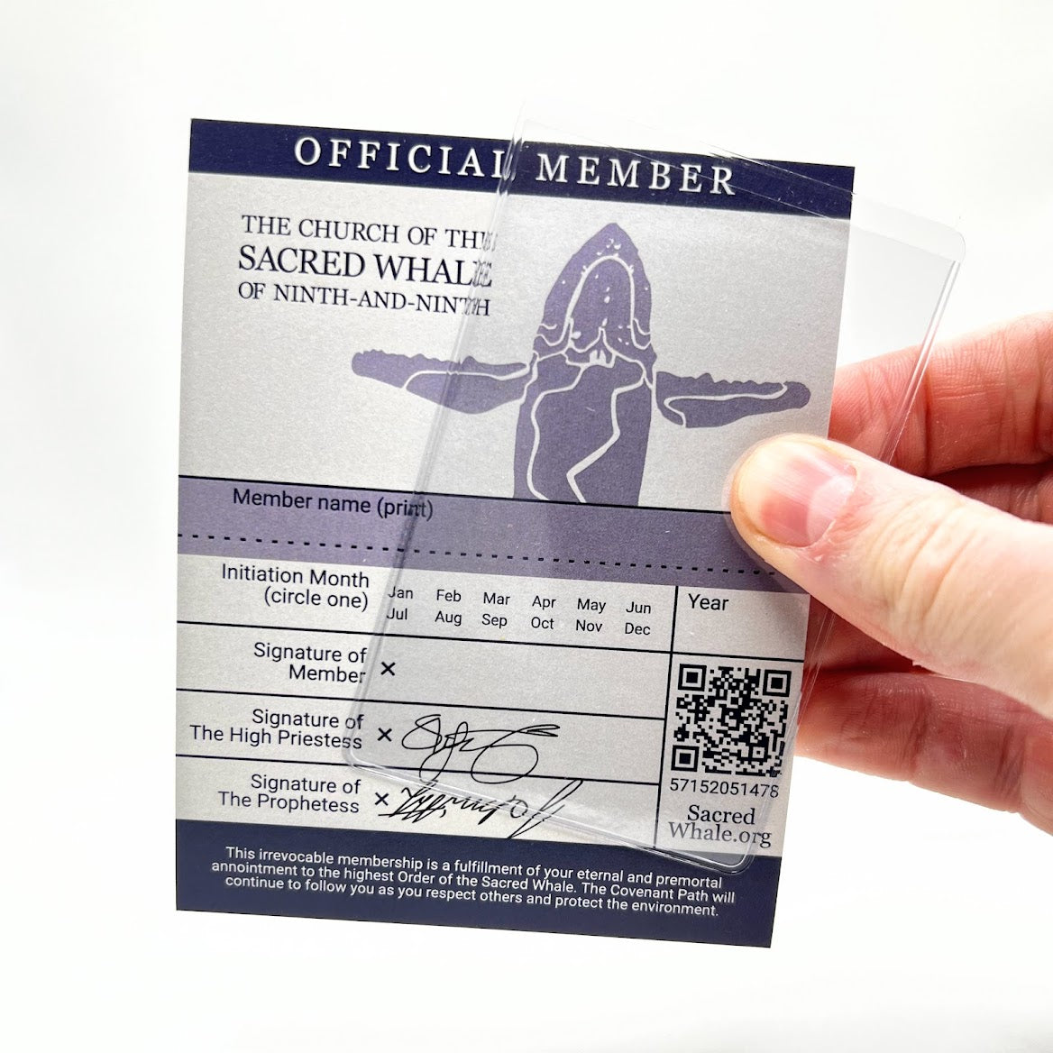 Official Membership Card