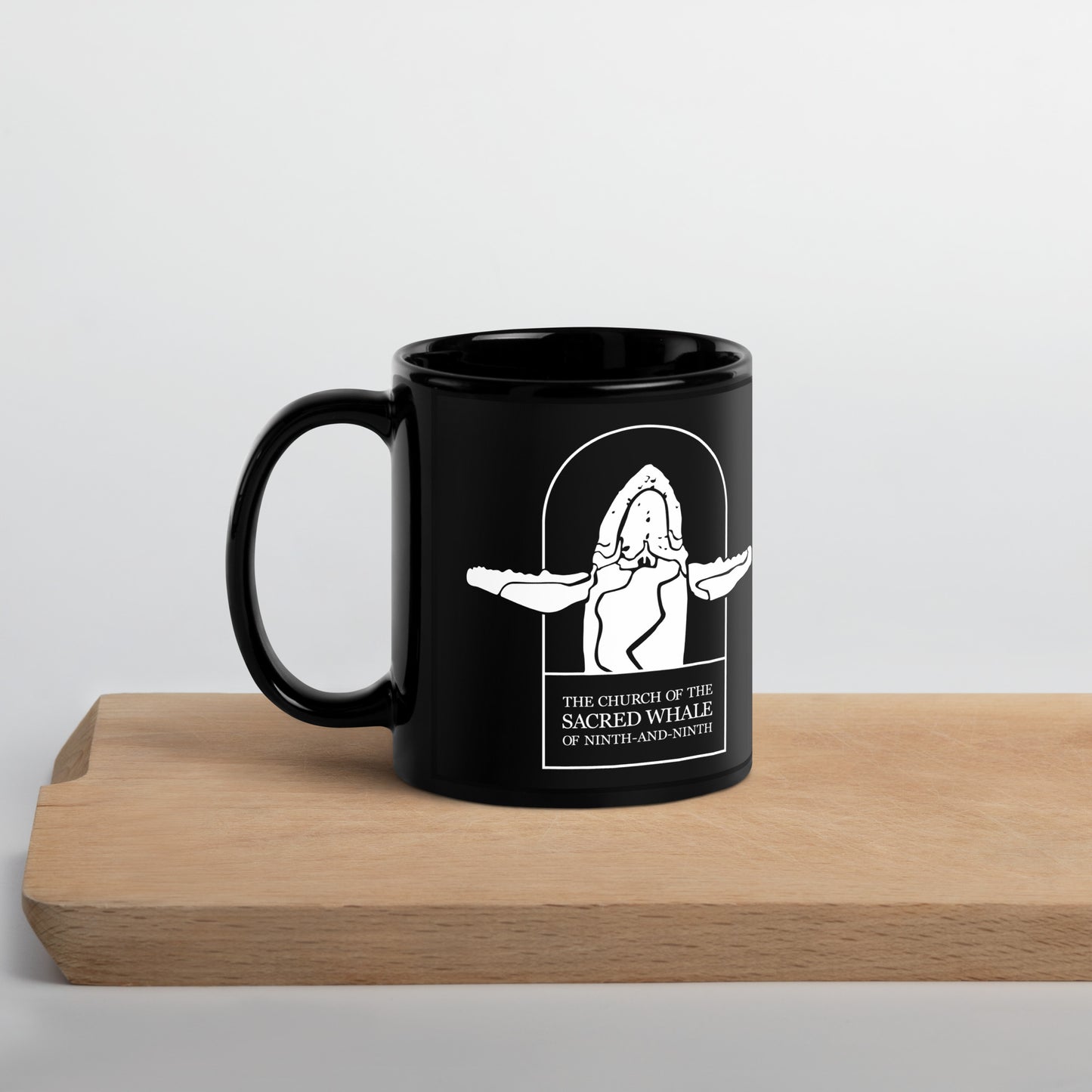 Black Glossy Mug