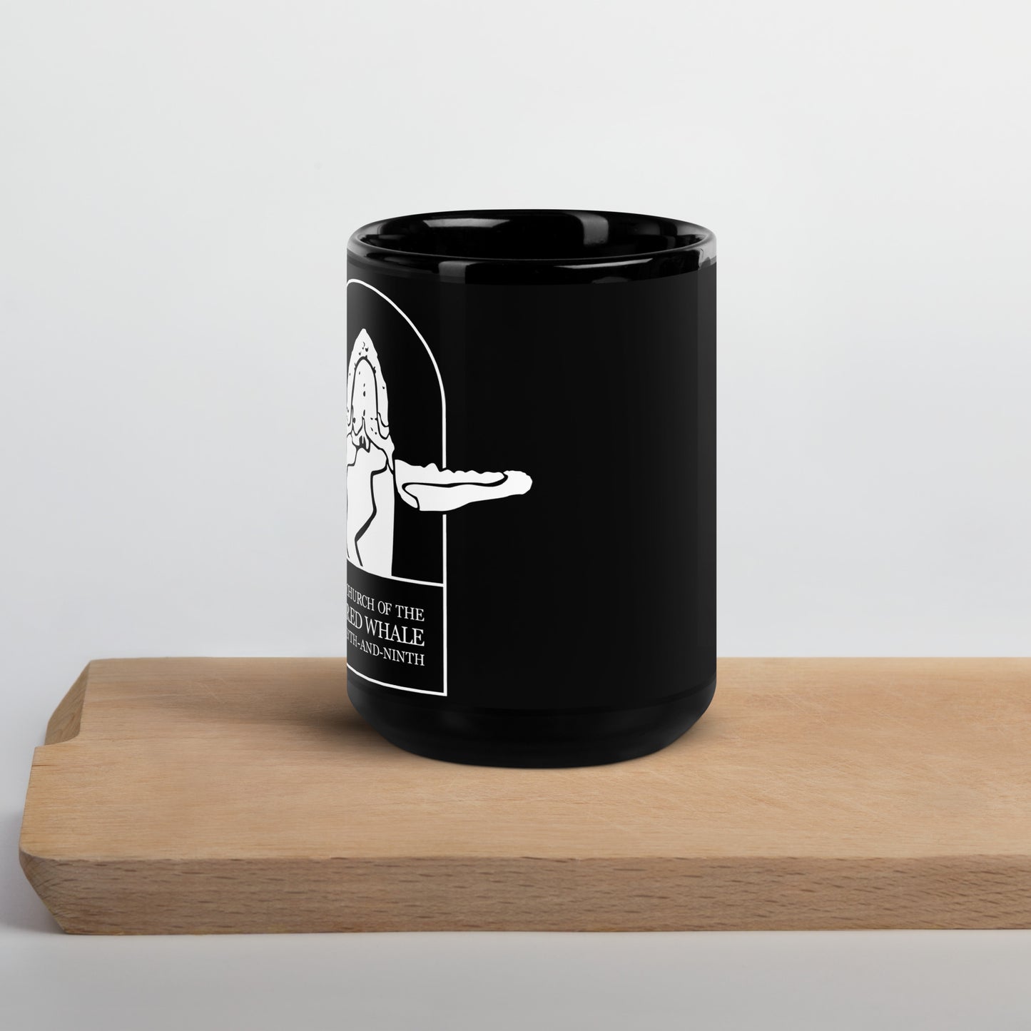 Black Glossy Mug