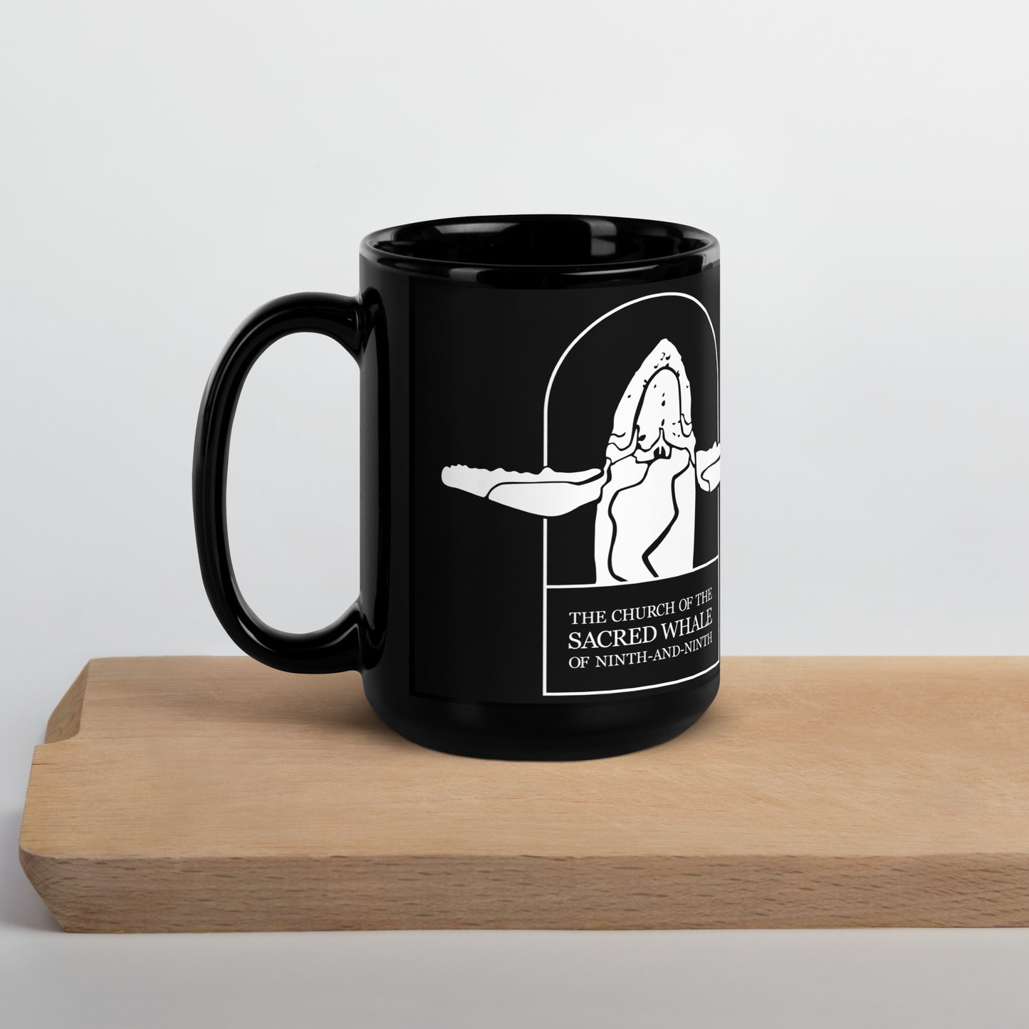 Black Glossy Mug