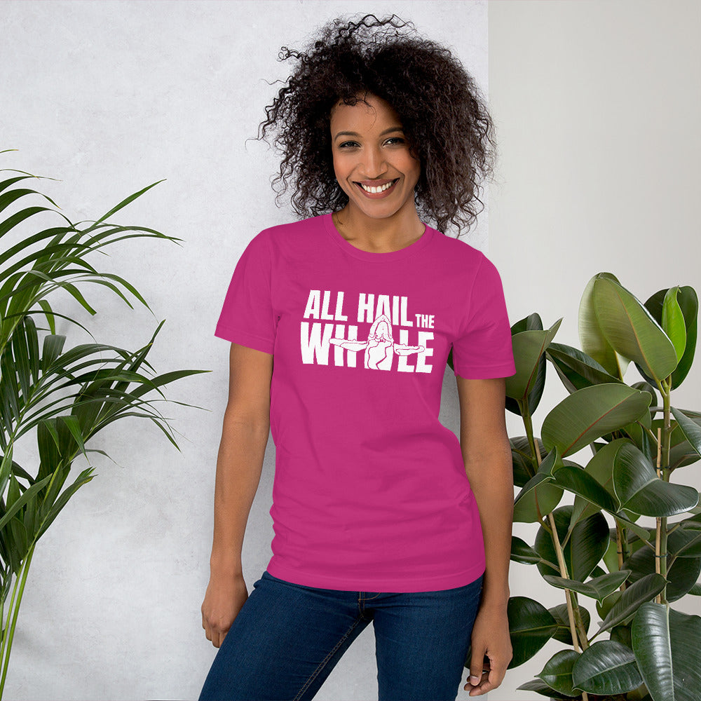 ALL HAIL THE WHALE tshirt