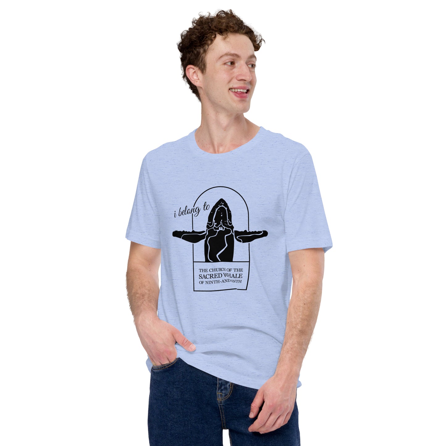 "I Belong" Unisex t-shirt Pastel Colors