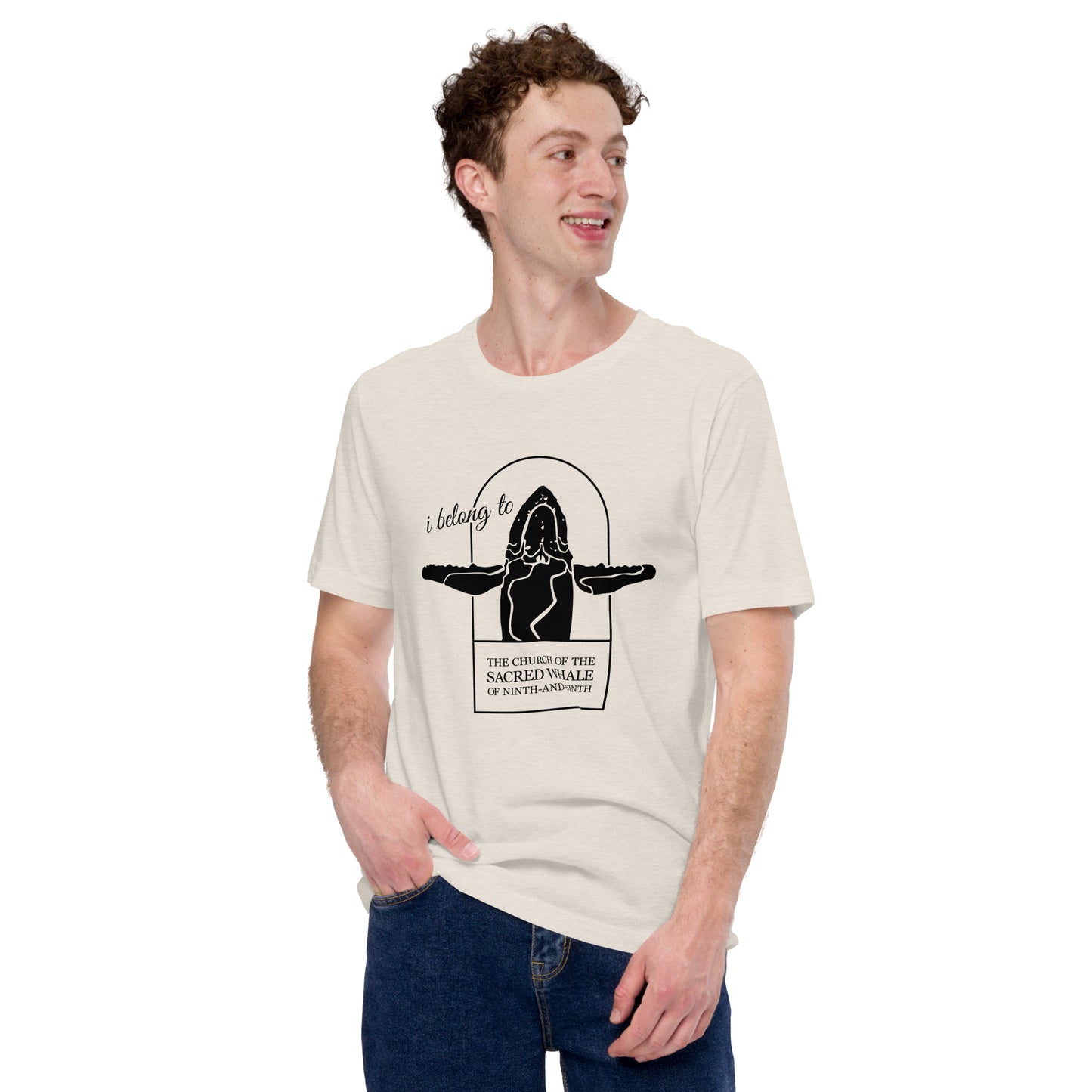"I Belong" Unisex t-shirt Pastel Colors