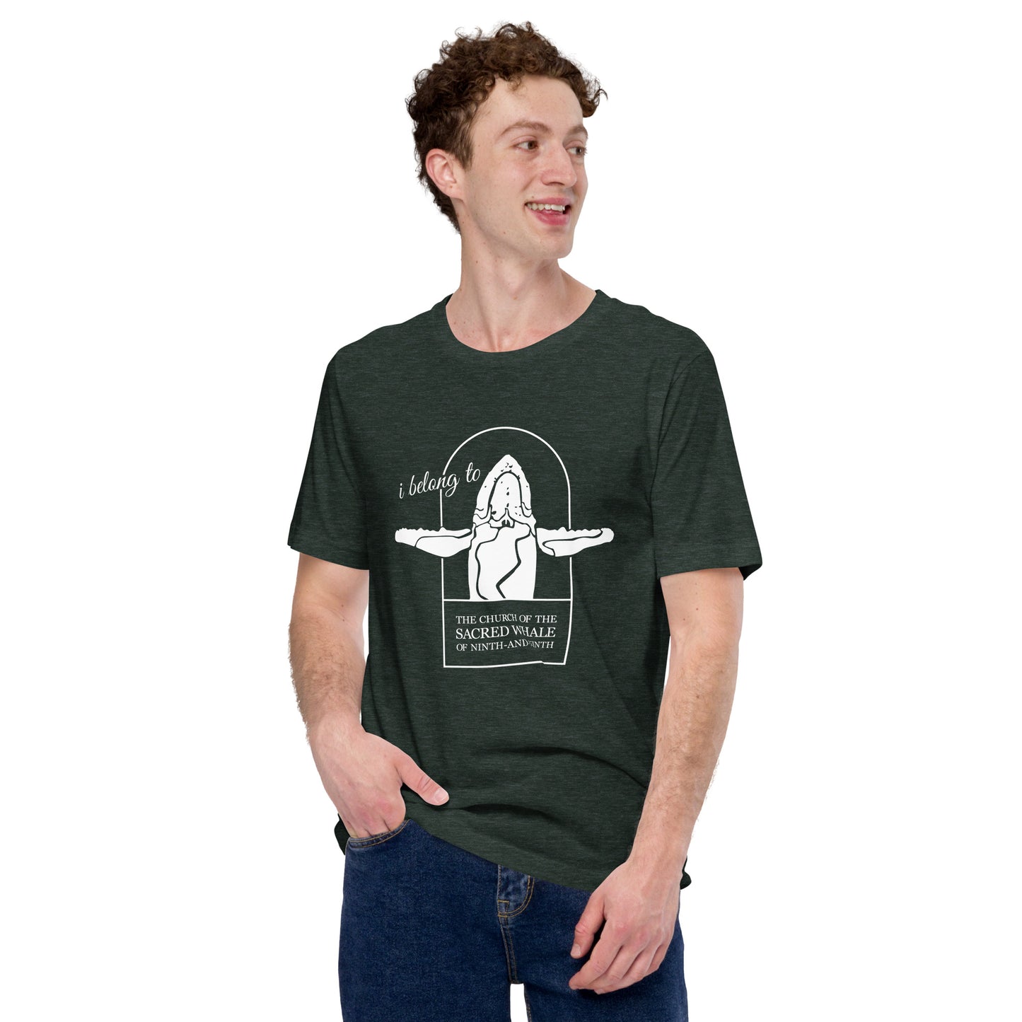"I Belong" Unisex t-shirts Dark Colors