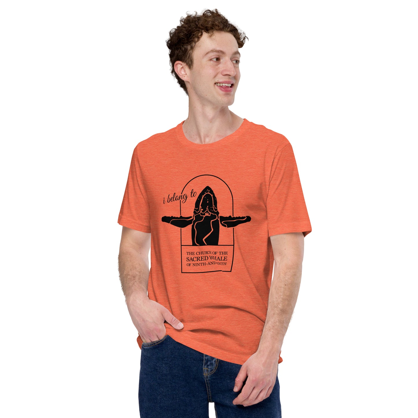 "I Belong" Unisex t-shirt Pastel Colors
