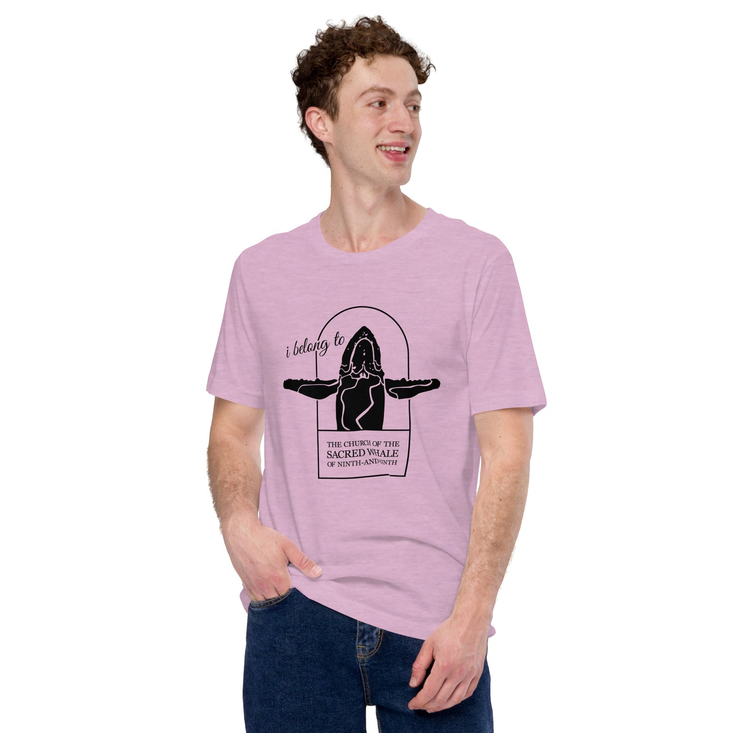 "I Belong" Unisex t-shirt Pastel Colors