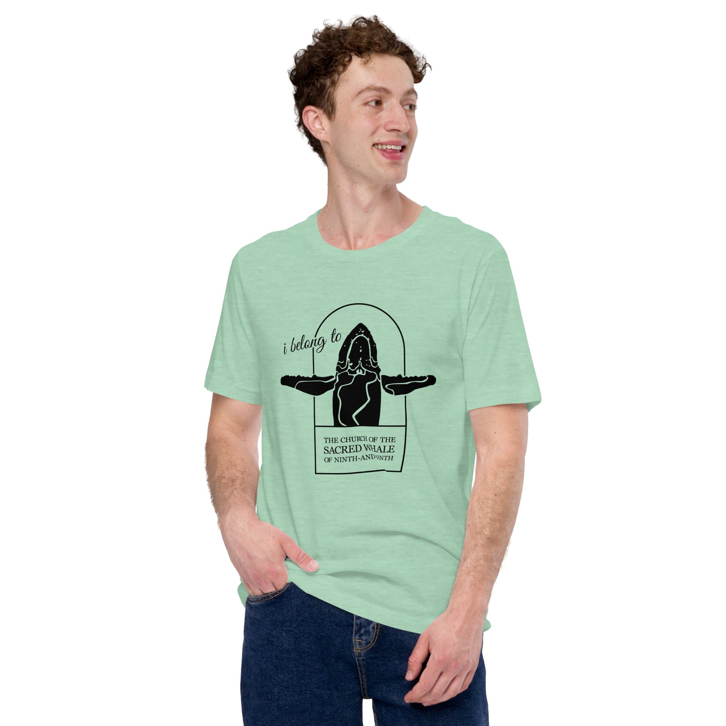 "I Belong" Unisex t-shirt Pastel Colors