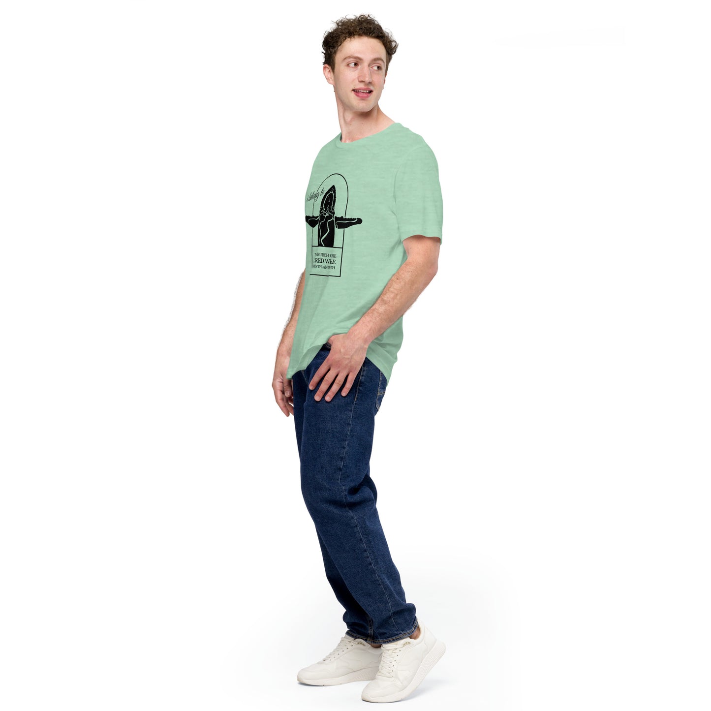 "I Belong" Unisex t-shirt Pastel Colors