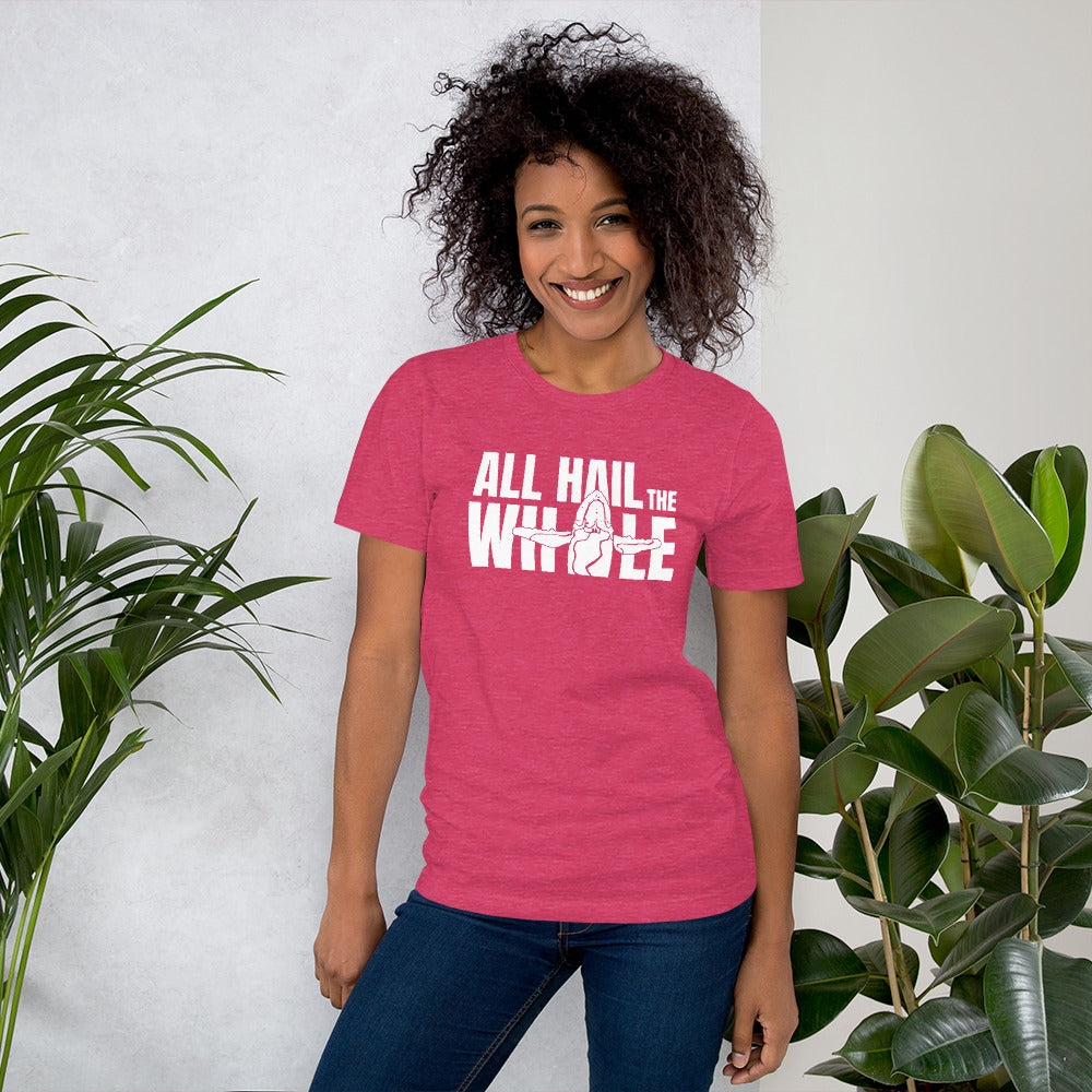 ALL HAIL THE WHALE tshirt