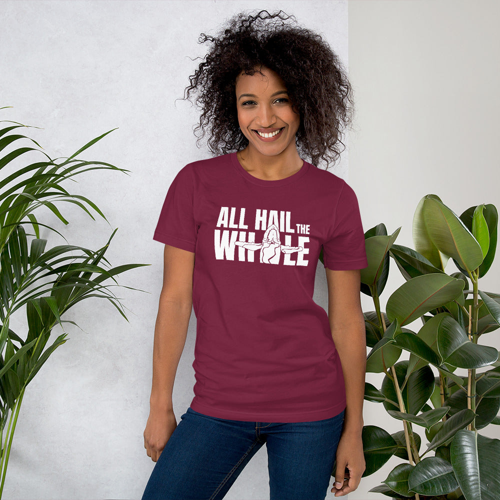 ALL HAIL THE WHALE tshirt