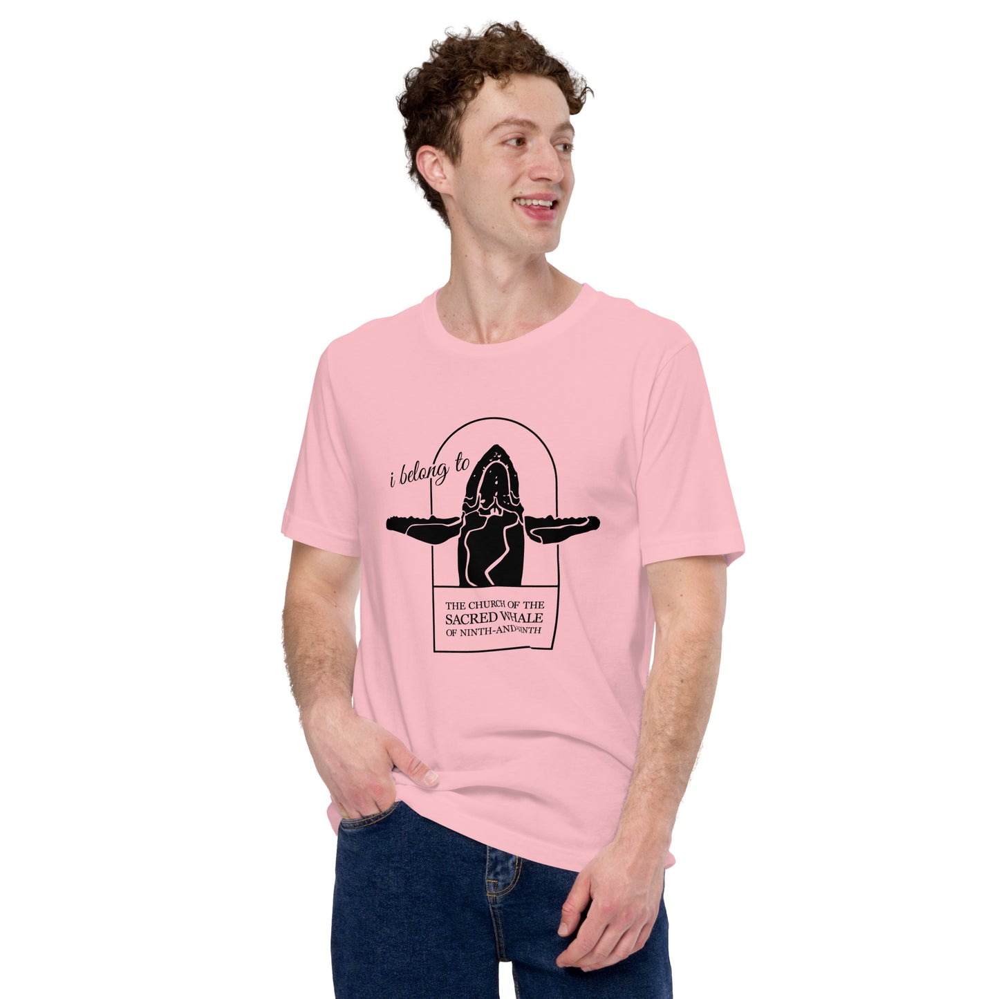 "I Belong" Unisex t-shirt Pastel Colors