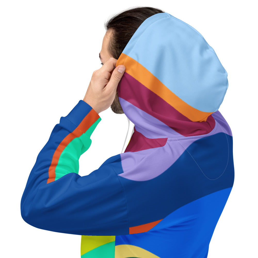 Sacred Whale Rainbow Hoodie