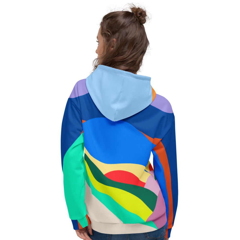 Sacred Whale Rainbow Hoodie