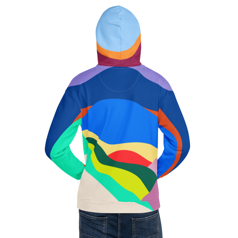 Sacred Whale Rainbow Hoodie