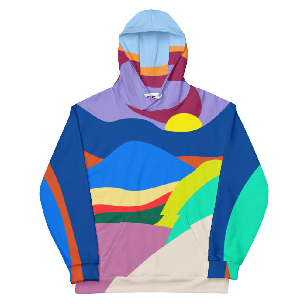 Sacred Whale Rainbow Hoodie