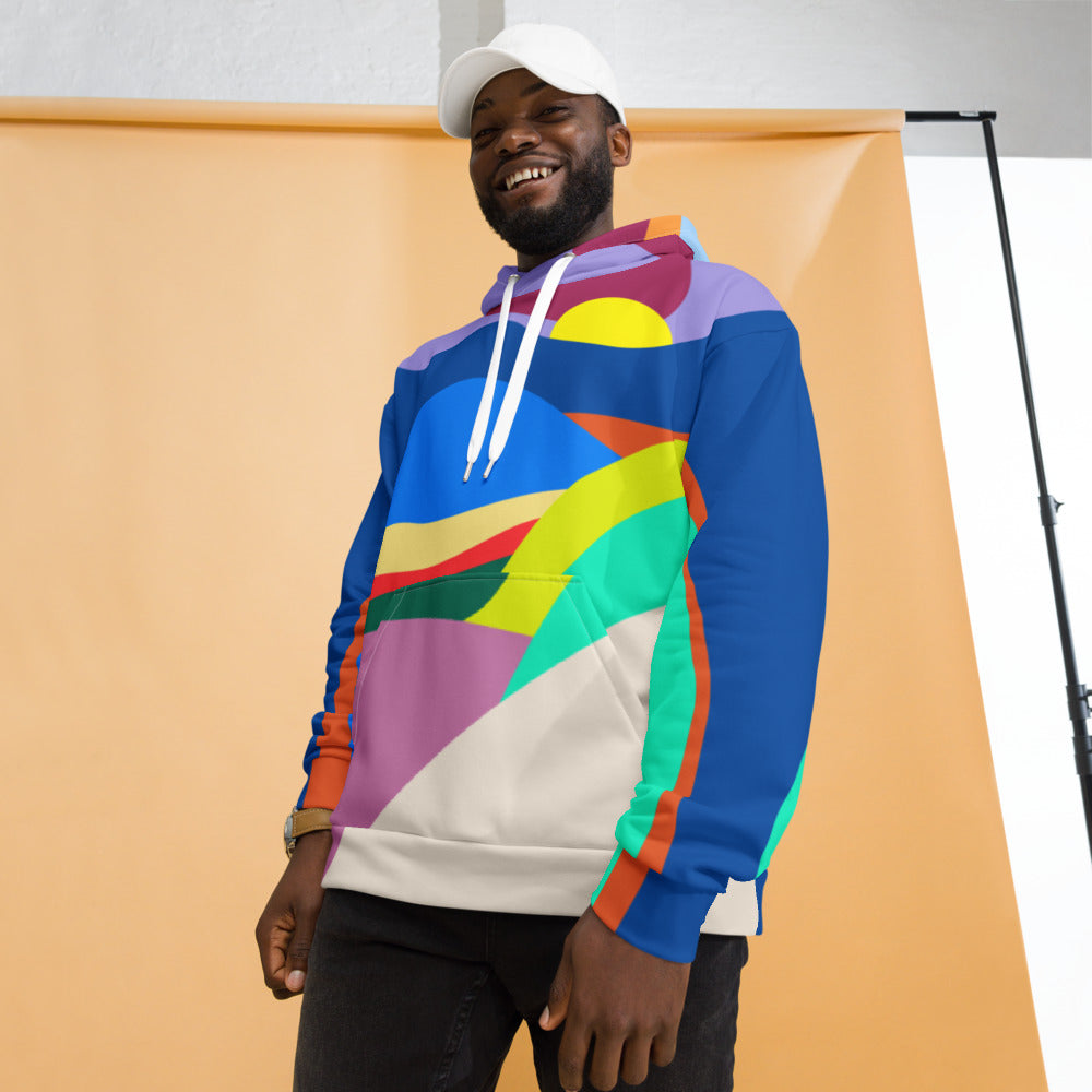 Sacred Whale Rainbow Hoodie