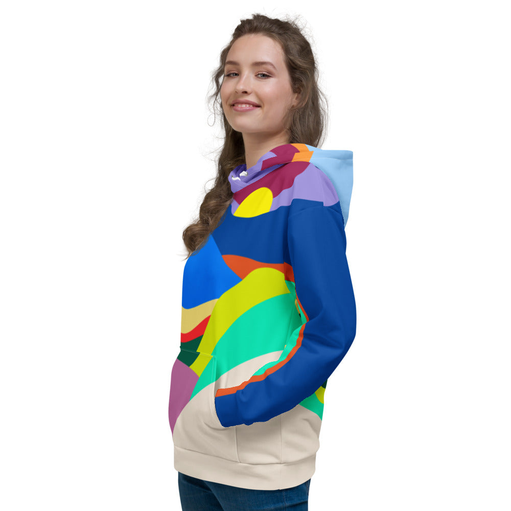Sacred Whale Rainbow Hoodie